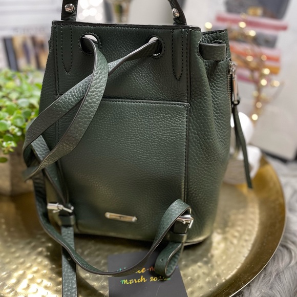 Rebecca Minkoff Blythe backpack. Green. - Picture 3 of 12